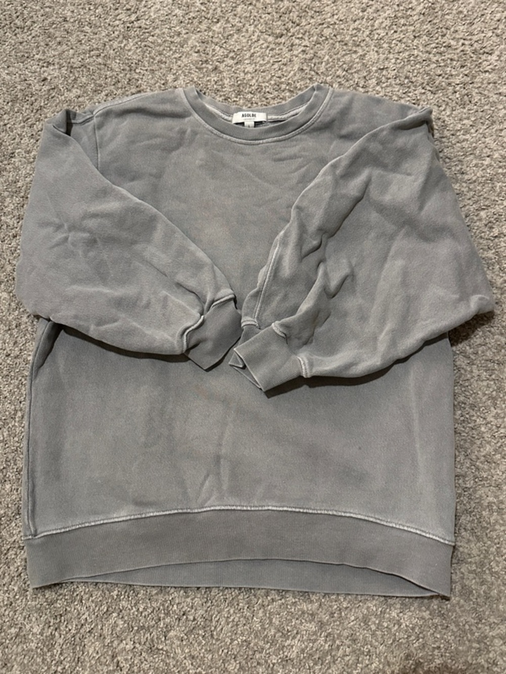 AGOLDE balloon sleeve sweatshirt